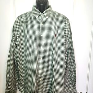 Polo Ralph Lauren Classic Fit Button-Up Shirt Sz XL